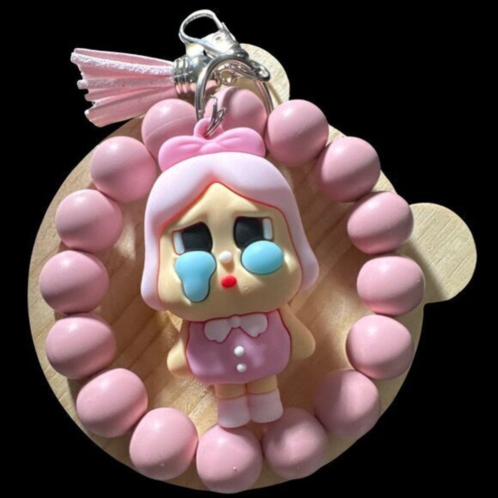 Crybaby Give You All My Love Stretchy Silicone Bracelet Wristlet Mama Keychain